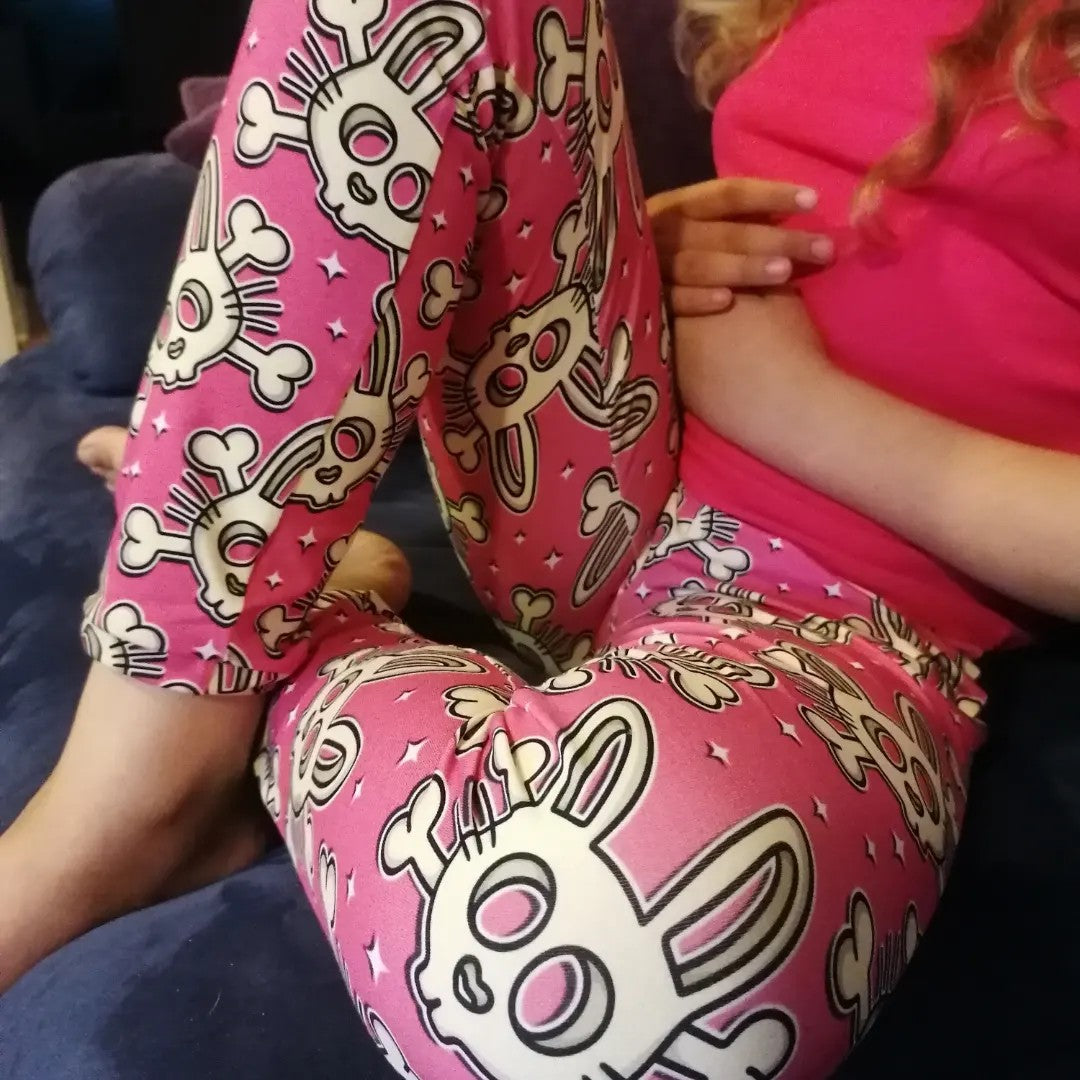 BUNNY SKULL, pinkki trikoo