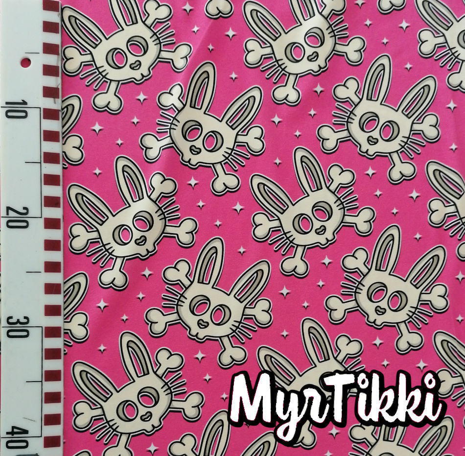 BUNNY SKULL, pinkki trikoo