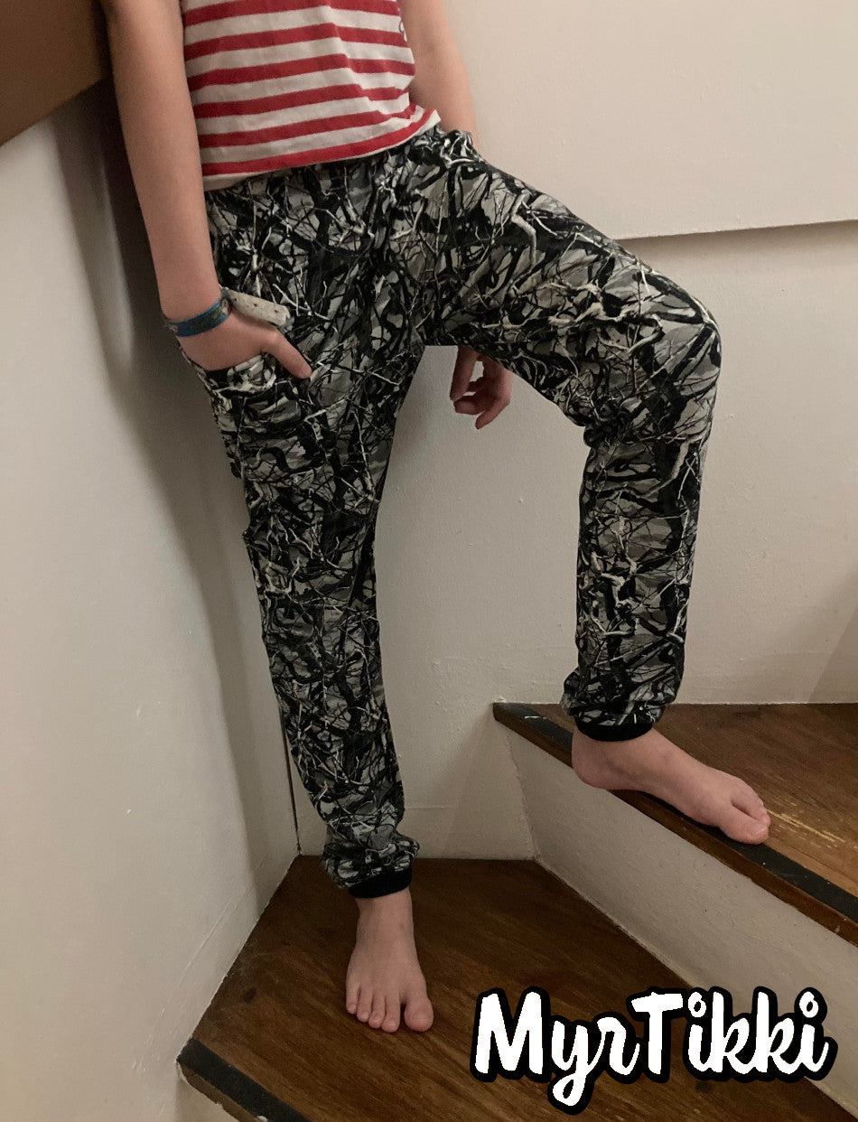 MYSTERYCAMO, harmaa, joustocollege