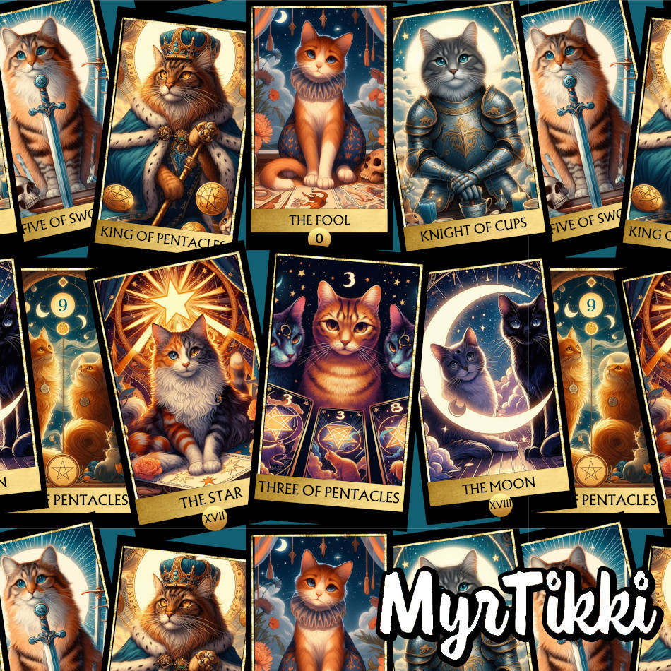 CAT TAROT alushousut BRAZIL