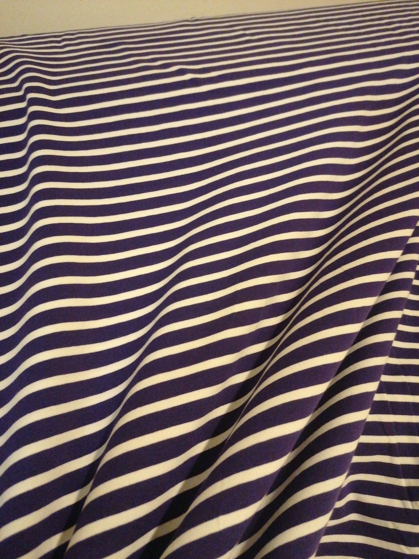 raita-trikoo, LILA - valkoinen