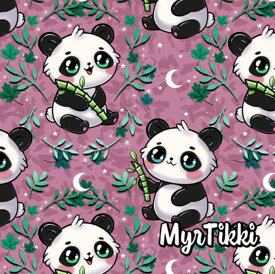 CUTE BABY PANDA, vaal.punainen, joustocollege