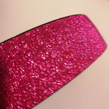 GLITTER BOKSERIKUMINAUHA - eri värejä