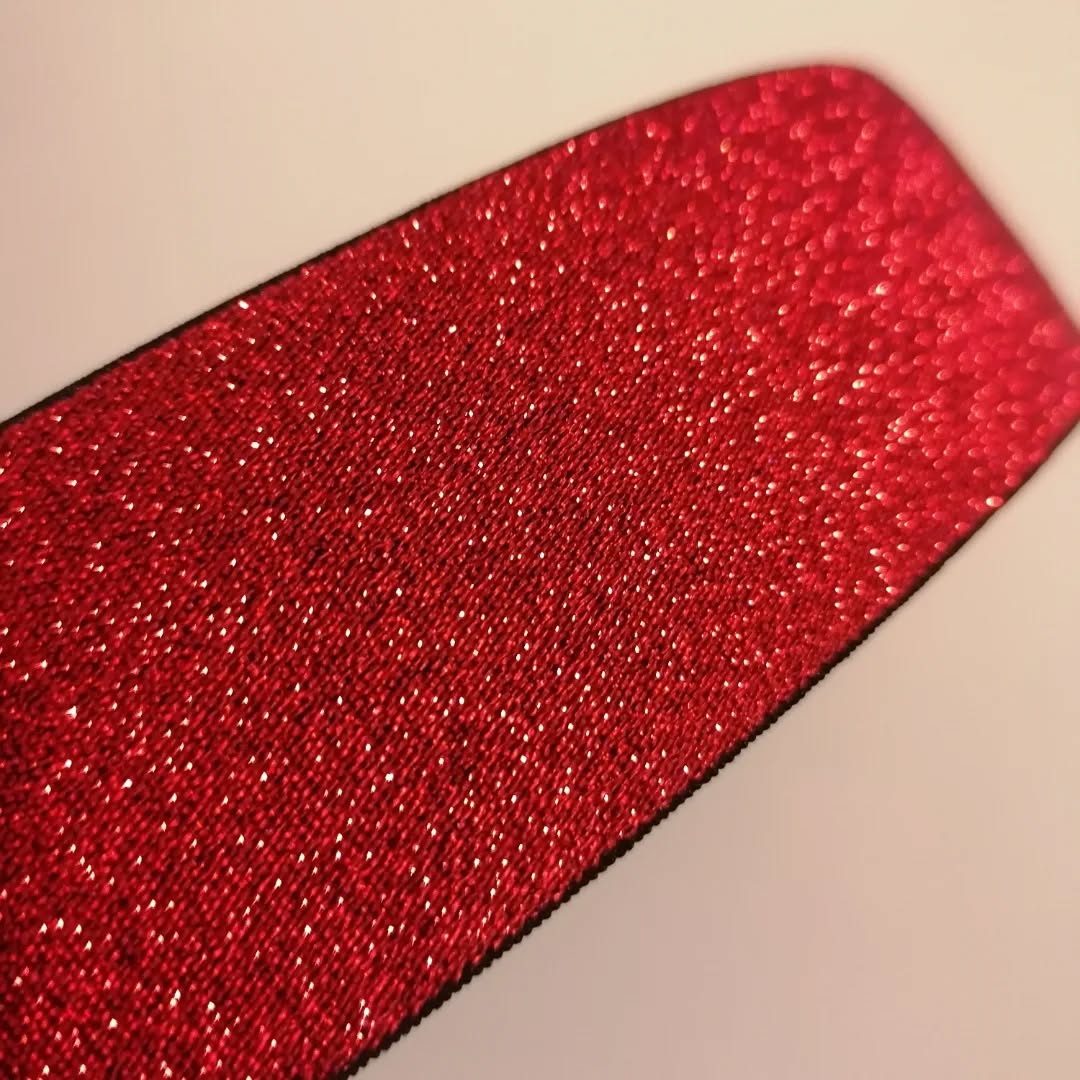 GLITTER BOKSERIKUMINAUHA - eri värejä