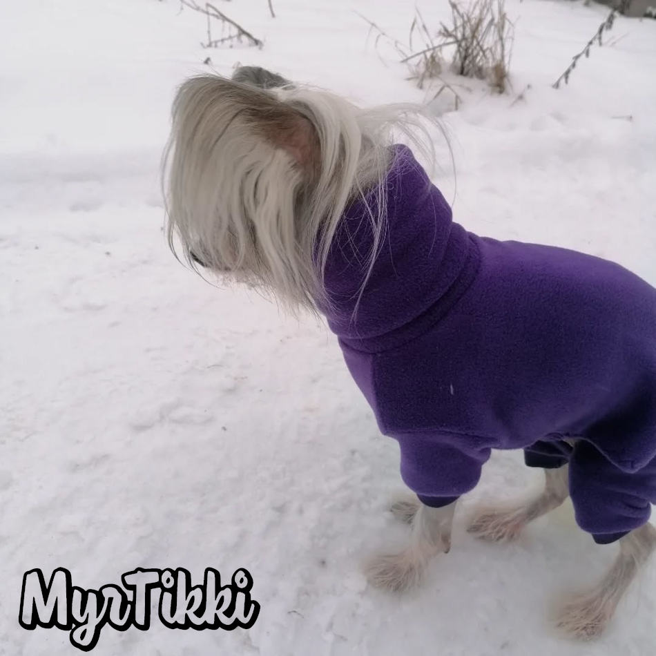 IHAN VAAN LILA fleecehaalari