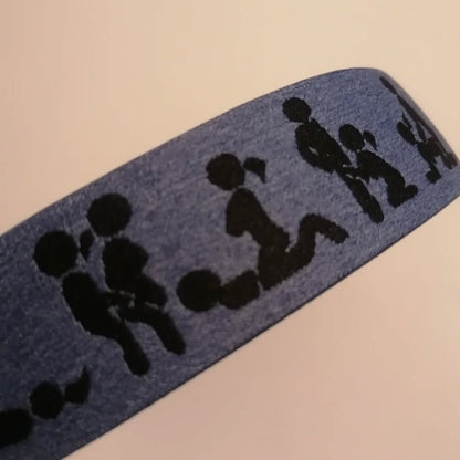 KAMASUTRA  bokserikuminauha 4 cm - ERI VÄREJÄ