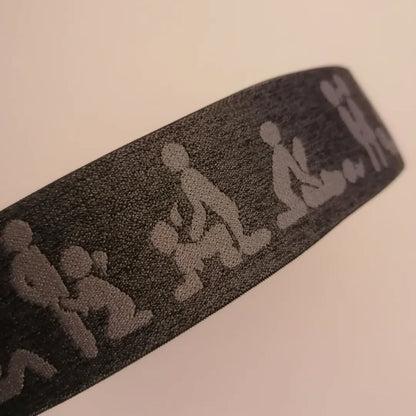 KAMASUTRA  bokserikuminauha 4 cm - ERI VÄREJÄ