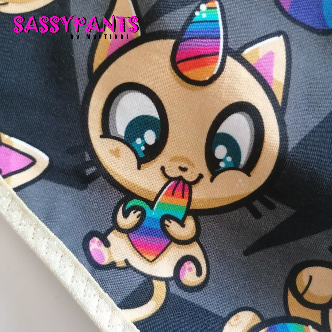 RAINBOW CATS alushousut