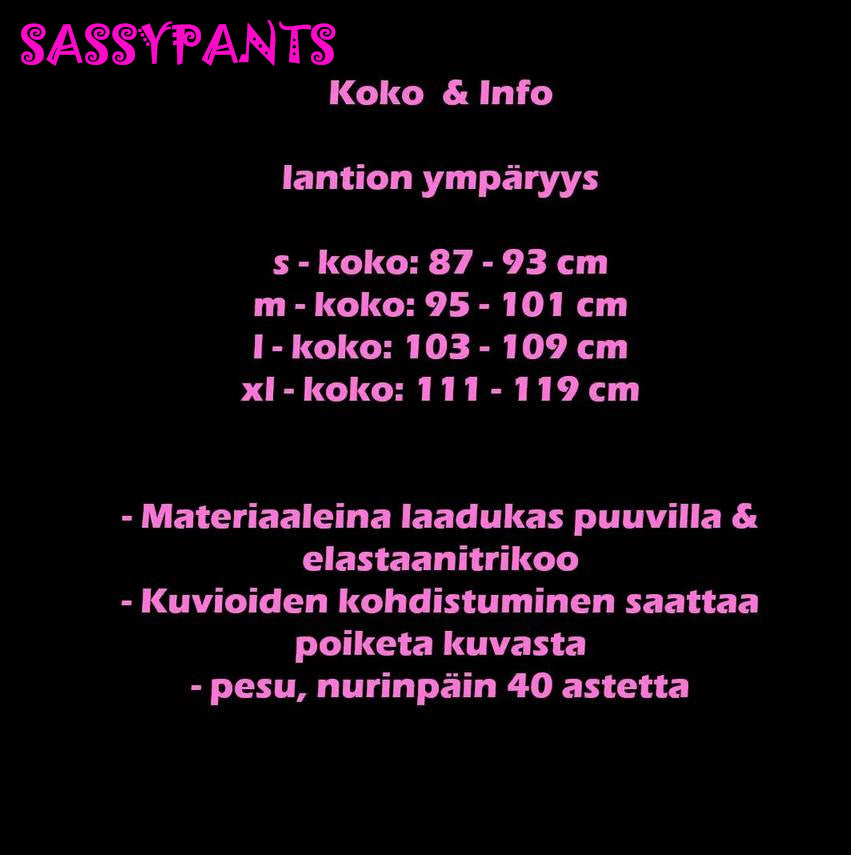 YKSISARVISET alushousut