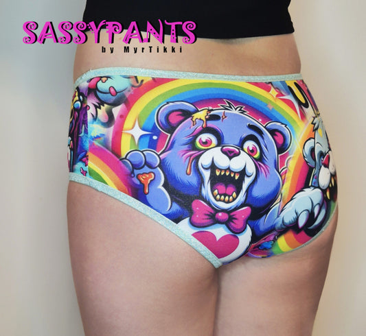 SCARY BEARS alushousut (aqua kuminauha)