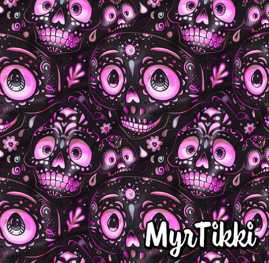 SUGAR SKULLS, pinkki joustocollege