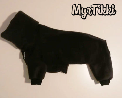 IHAN VAAN MUSTA fleecehaalari