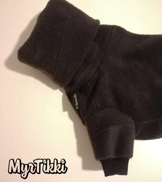 IHAN VAAN MUSTA fleecehaalari