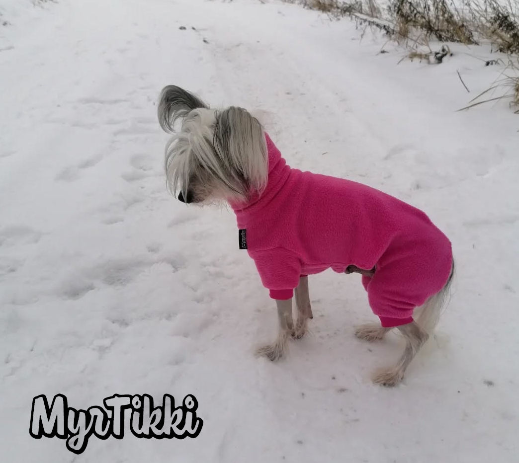 IHAN VAAN PINKKI fleecehaalari