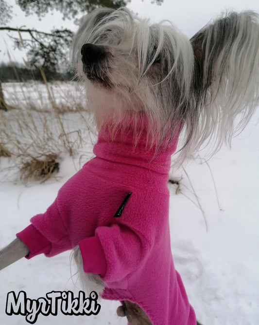 IHAN VAAN PINKKI fleecehaalari