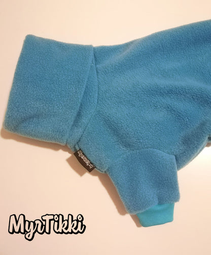 IHAN VAAN SININEN fleecehaalari