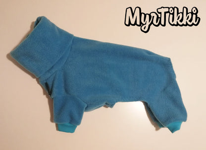 IHAN VAAN SININEN fleecehaalari