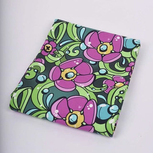 WALLFLOWER pinkki trikoo *PALA 120cm*
